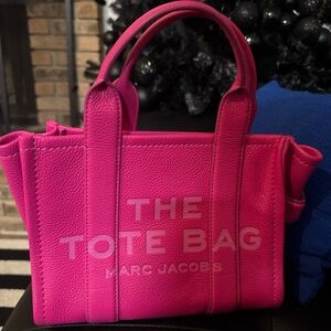 Marc Jacobs Vibrant Pink Tote Bag